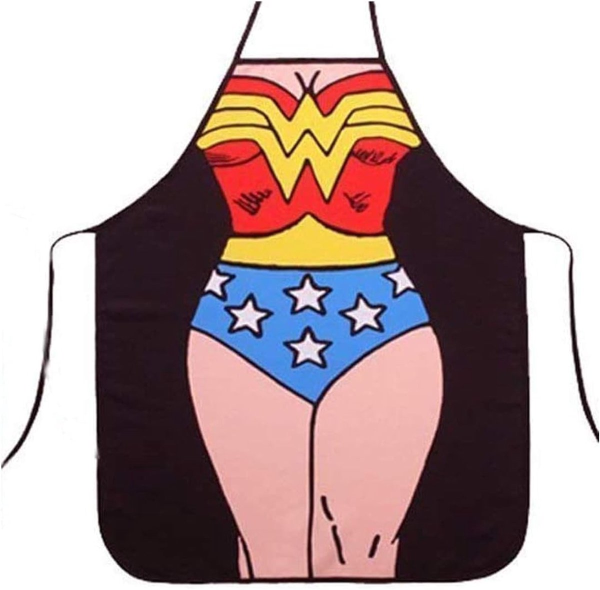 Grappige Keuken Schort voor Koppels, Sexy en Leuk Schort voor Barbecue Feest, 28 x 20 Inch, Perfect voor Mannen en Vrouwen