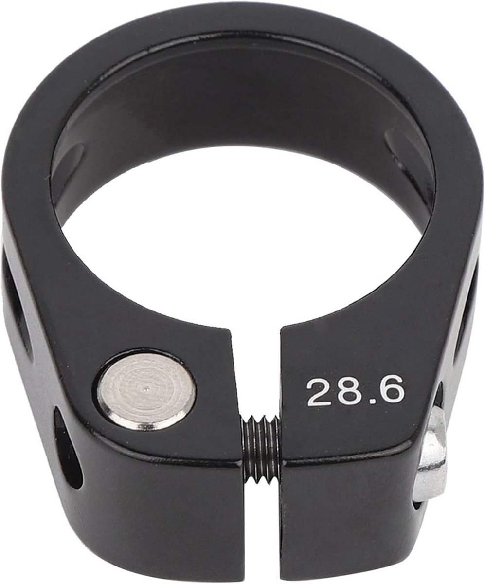 Universele Fietszadelklem 28.6mm van Hoogwaardig Aluminium, Duurzame Fietsaccessoires voor Reparatie en Onderhoud