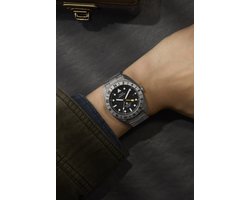 Timex Expedition Pioneer Titanium Automatic Gmt 41Mm Titanium Bracelet Watch Mechanisch Automatisch Horloge Titanium Kast Gemaakt Van 100% Titanium En Een Armband Van 100% Titanium 41 TW2Y63500AJ