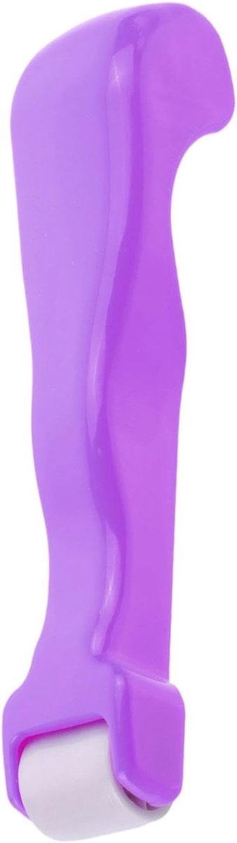 Naadroller - Zoomhulp - Stoffen Gladstrijken - Ergonomisch Ontwerp - 12.2 cm - Paars