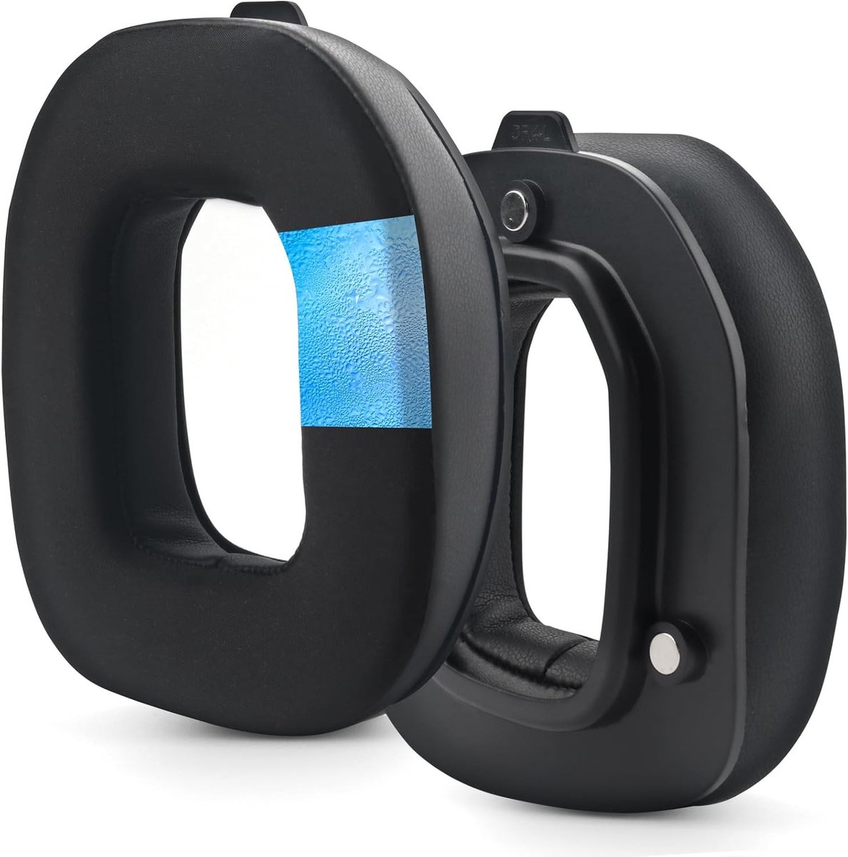 Vervangende Oorkussens voor Gaming Headsets, Gel Gevuld, Geluidsisolatie, Geheugenfoam, Zwart