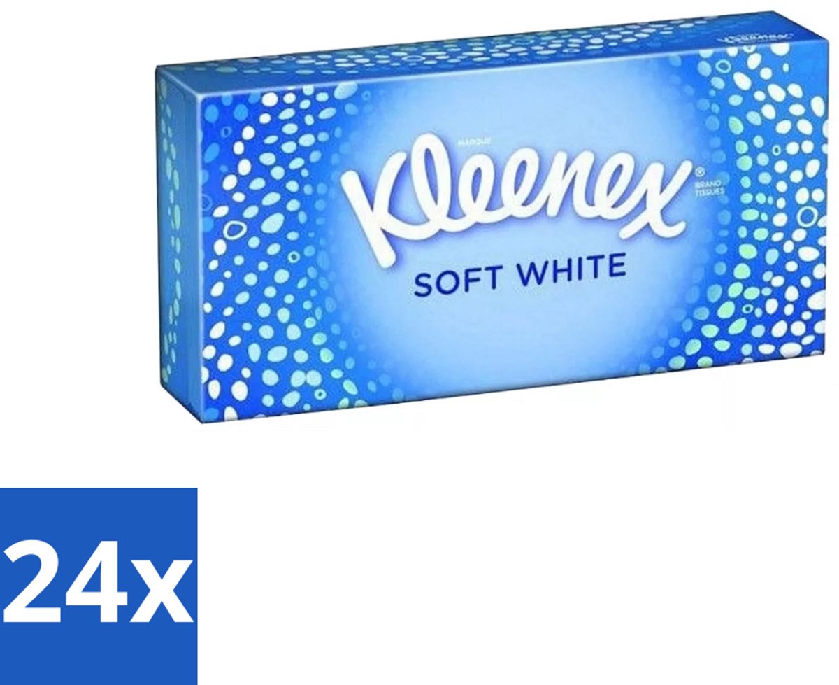 Kleenex - Tissues - Soft White - 70 Tissues - Voordeelverpakking - 24 stuks
