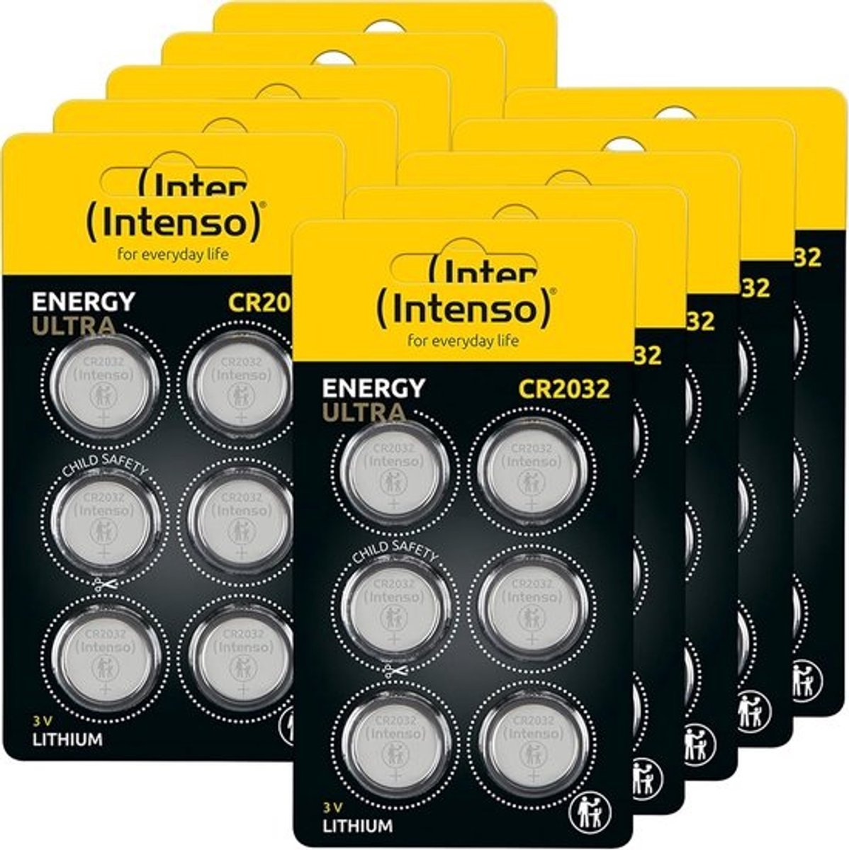 60 x Ultra Lithium Knoopcel CR2032 - 10 Blisters