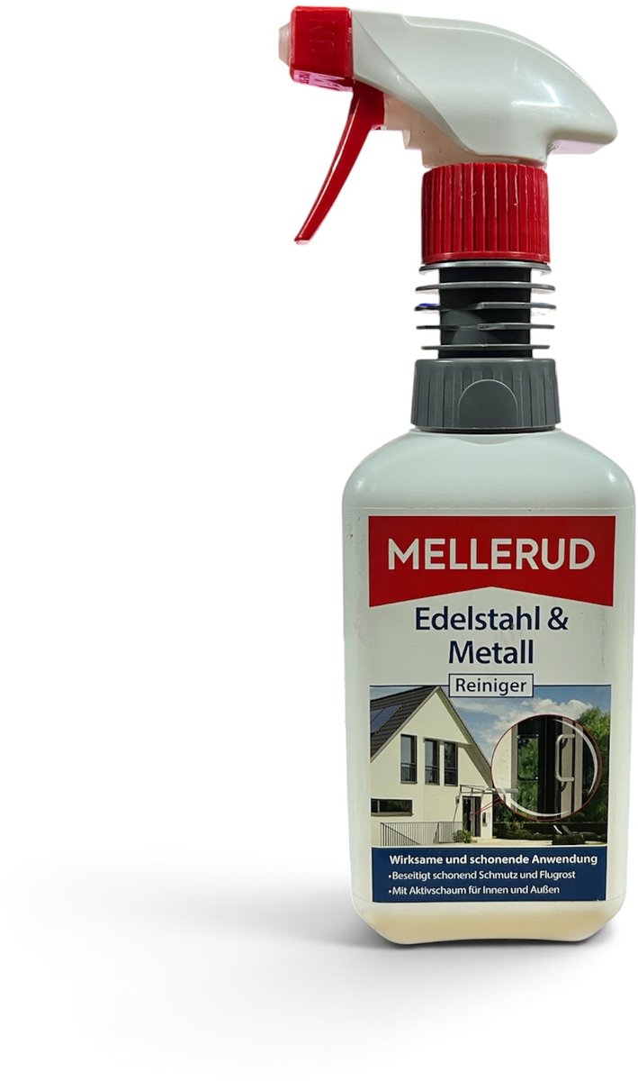 Mellerud Edelstaal en Metaal Reiniger 500ml Met Pomp