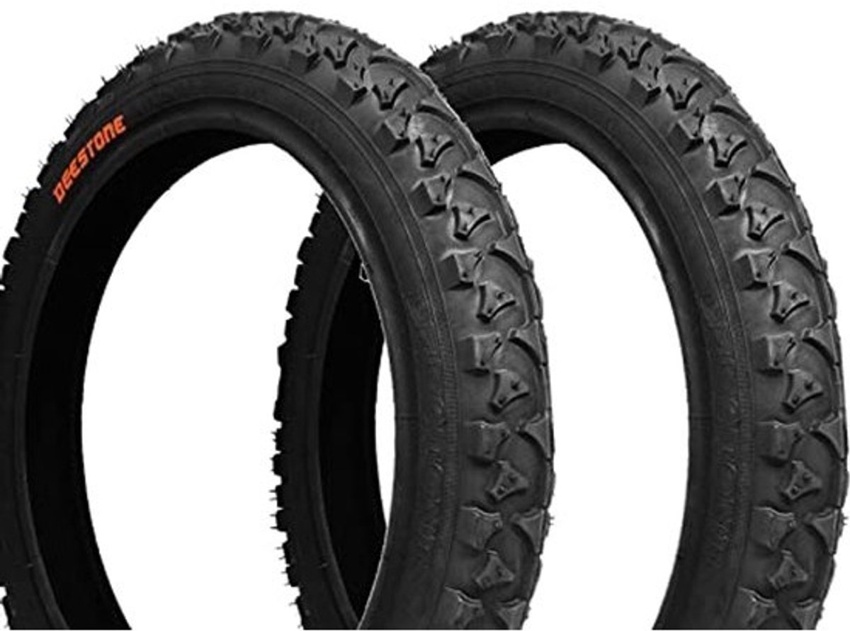 Banden 12 1/2 x 1,75 2 1/4 (47-203) zwart voor mountainbike kinderen
