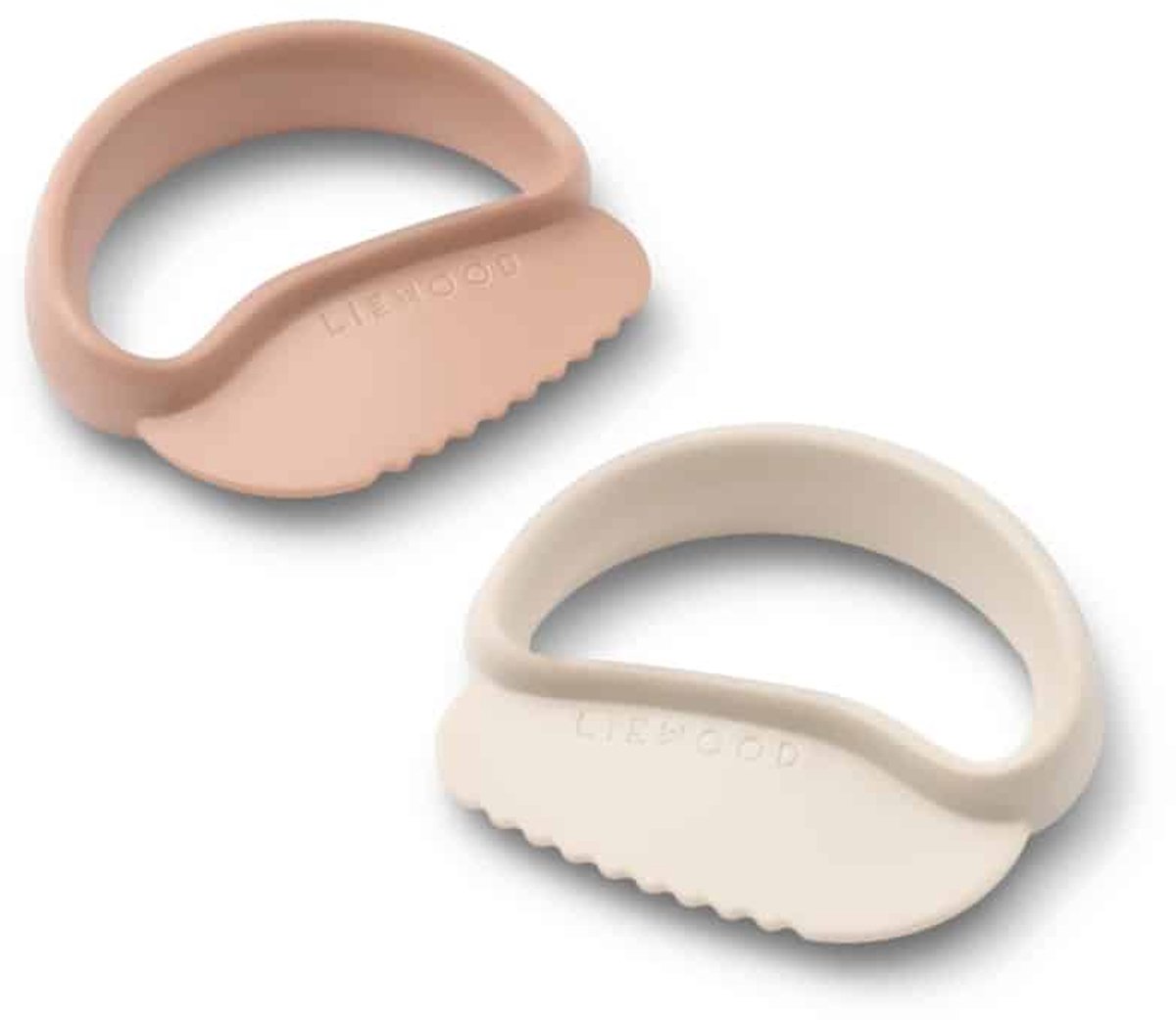 Liewood Voedselsnijders Riven Toddler Safe Cutter 2 stuks Pale Tuscany Sandy