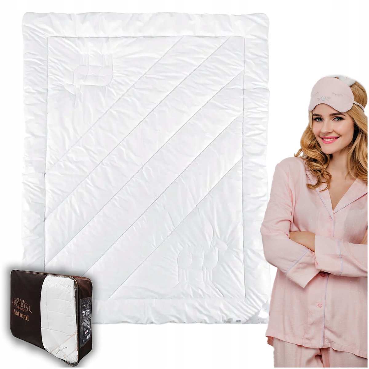 Luxe Lamswol Dekbed 140x200 cm - Imperial AMW