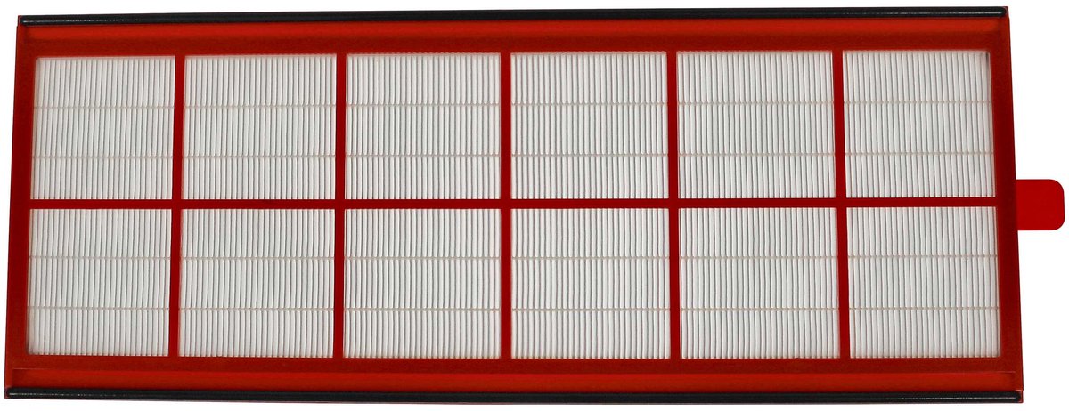 vhbw-filterset, vervanging voor Werning EFS 380/550 GF voor ventilatie-unit – luchtfilters G4 / F7 (4 stuks), 50 x 17 x 1 cm, wit / rood / zwart