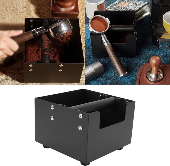 Koffiebox met afneembare tray, antislip en eenvoudig schoon te maken voor koffiemolen en cafégebruik — afbeelding 5