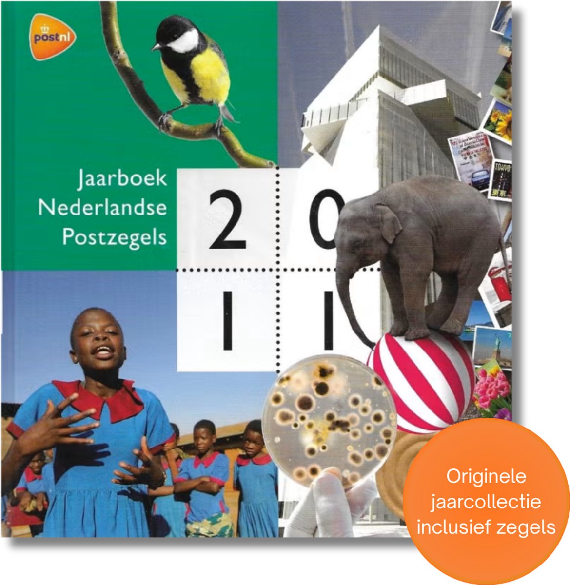 Jaarboek Nederlandse Postzegels 2011 - inclusief postzegels - PostNL uitgave - compleet