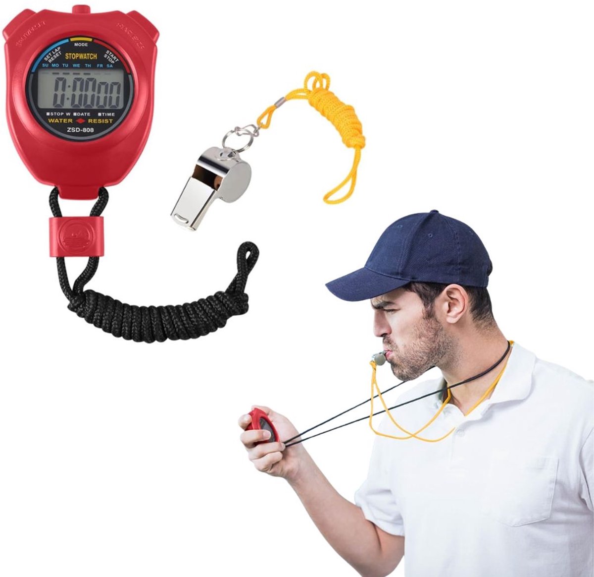 CRLYN® Interval Timer - Stopwatch - Gym Timer