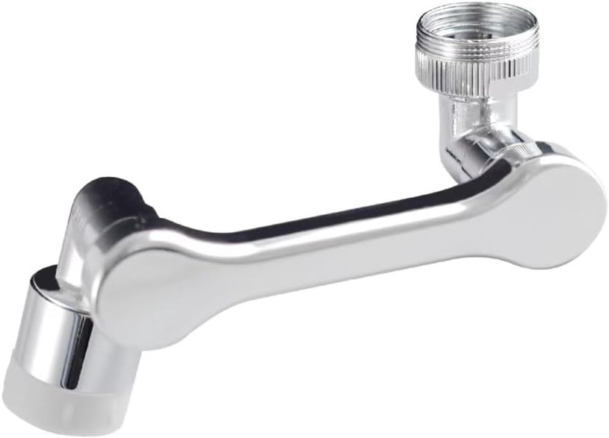 Verstelbare Rotating Tap Irrigator voor Keuken en Badkamer, 360° Draaibaar, Multifunctioneel en Ruimtebesparend Accessoire