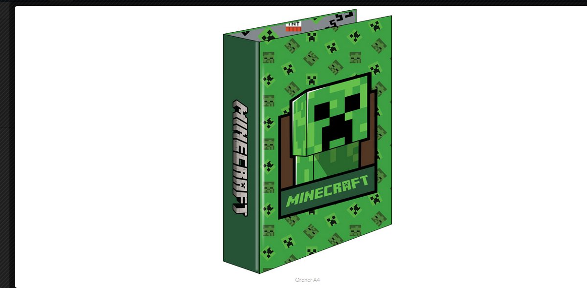 Minecraft: Ordner A4- Minecraft map