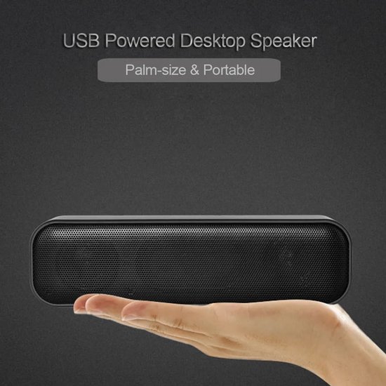 LISM-USB-soundbar desktopluidspreker, bedrade computerluidspreker, geschikt voor tv's, desktops, laptops en computers. van lism — afbeelding 2