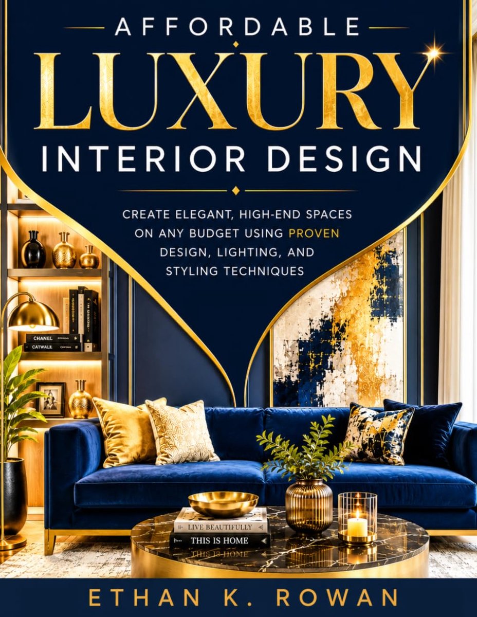 Affordable Luxury Interior Design: Create Elegant, High-End Spaces on Any Budget Using Proven Design, Lighting, and - ShopVlot
