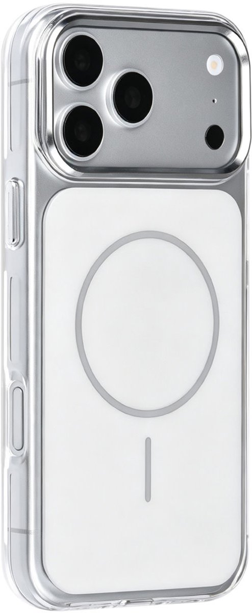 TUNIQ telefoonhoesje voor Apple iPhone 17 Pro Max - MagSafe glossy PC - Wit