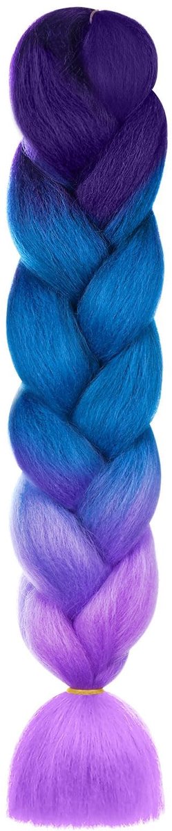 Aomig Vlechten Hair Extensions, 1Pc Ombre Vlechten Haar, Jumbo Vlechten Haarverlenging Synthetische Pruik, Mode - ShopVlot