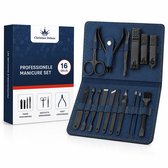 Christian Deluxe® Professionele 16 Delige Manicure Set - Nagelknipper - Nagelvijl - Nagelknipper - Nagelset