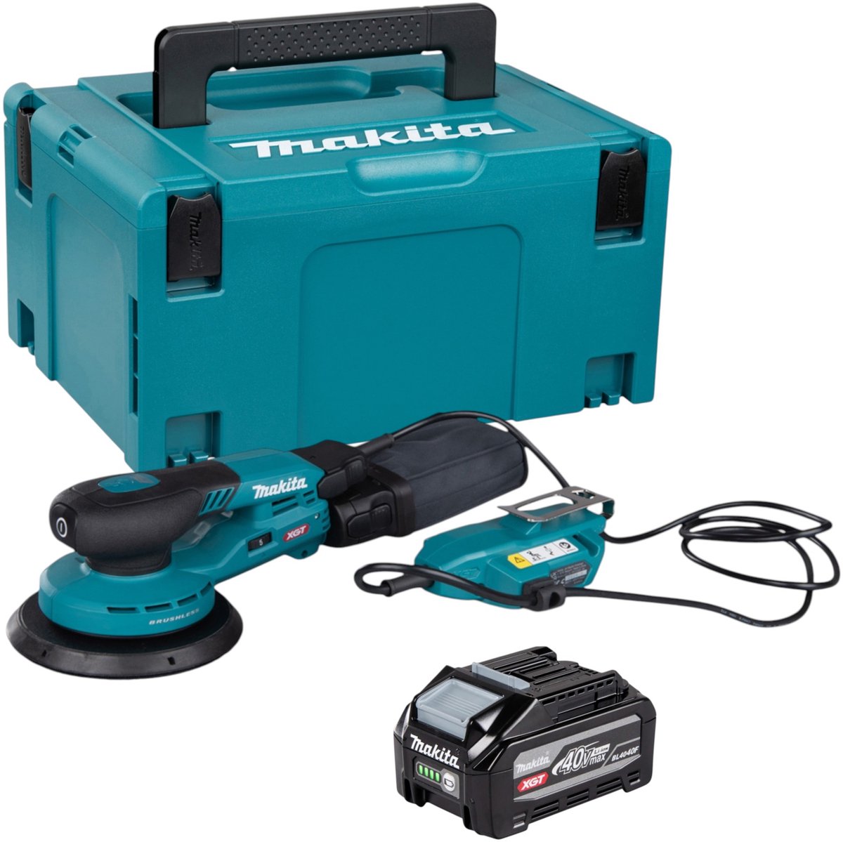 Makita BO 002 CGZ Accuschuurmachine 40 V max. 150 mm 5,0 mm slag Brushless Solo - zonder accu, zonder lader