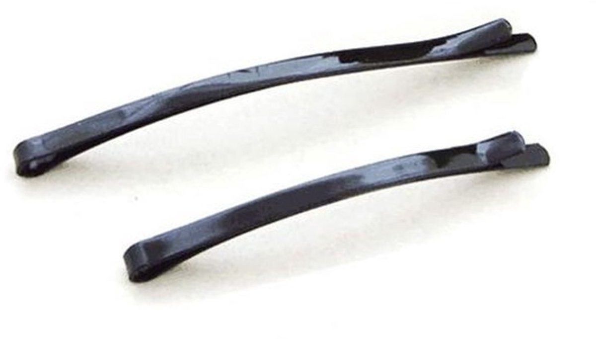 Haarspelden 15 Stuks - Professionele Haarspelden - Zwart - 8,5 cm - Duurzaam - Veilig voor Haar - Geschikt voor Bruiloften - Haarklemmen
