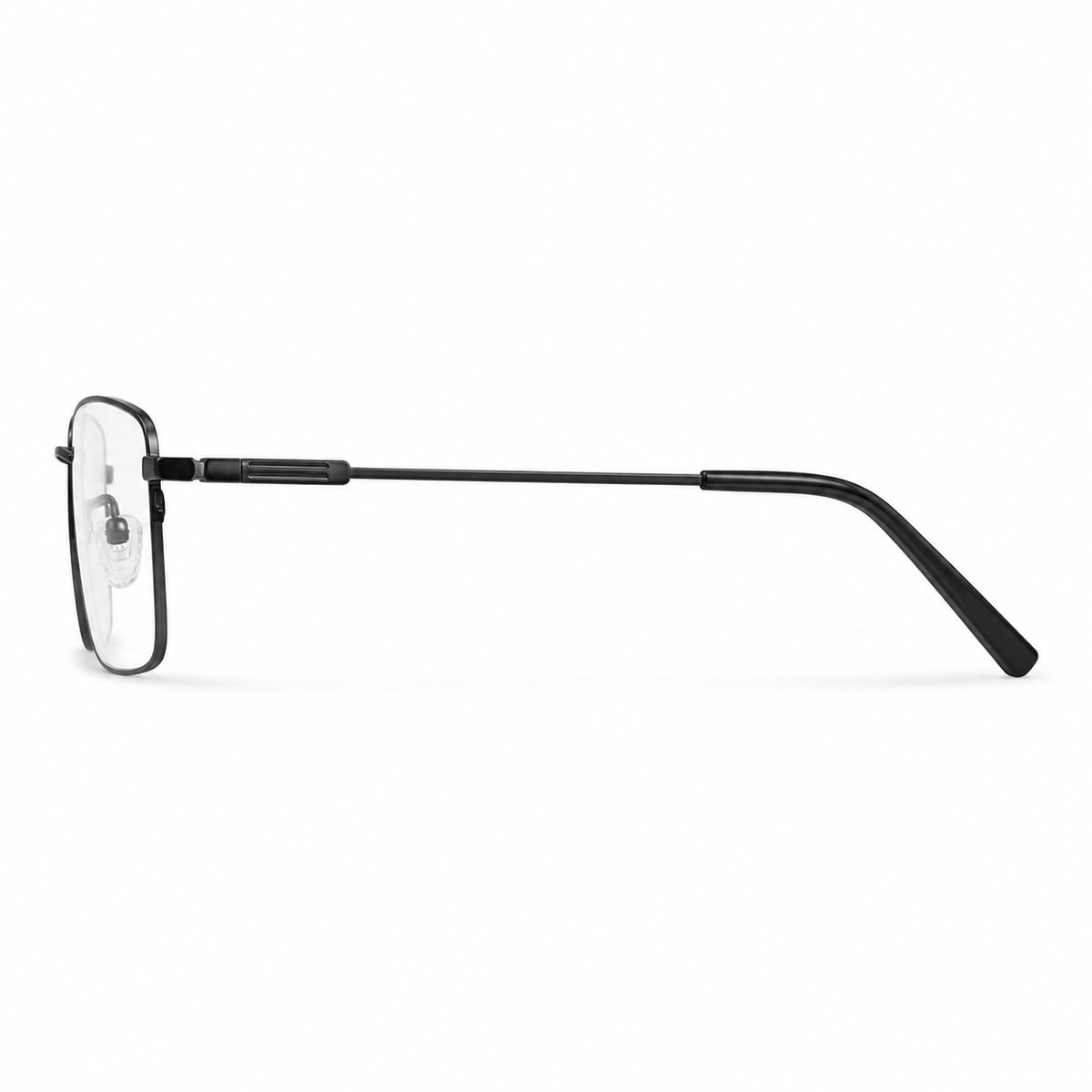 computerbril.shop® Beeldschermbril | NEIL | Zwart | Blue Filter Bril | Anti Blauw Licht Leesbril Met Sterkte +3