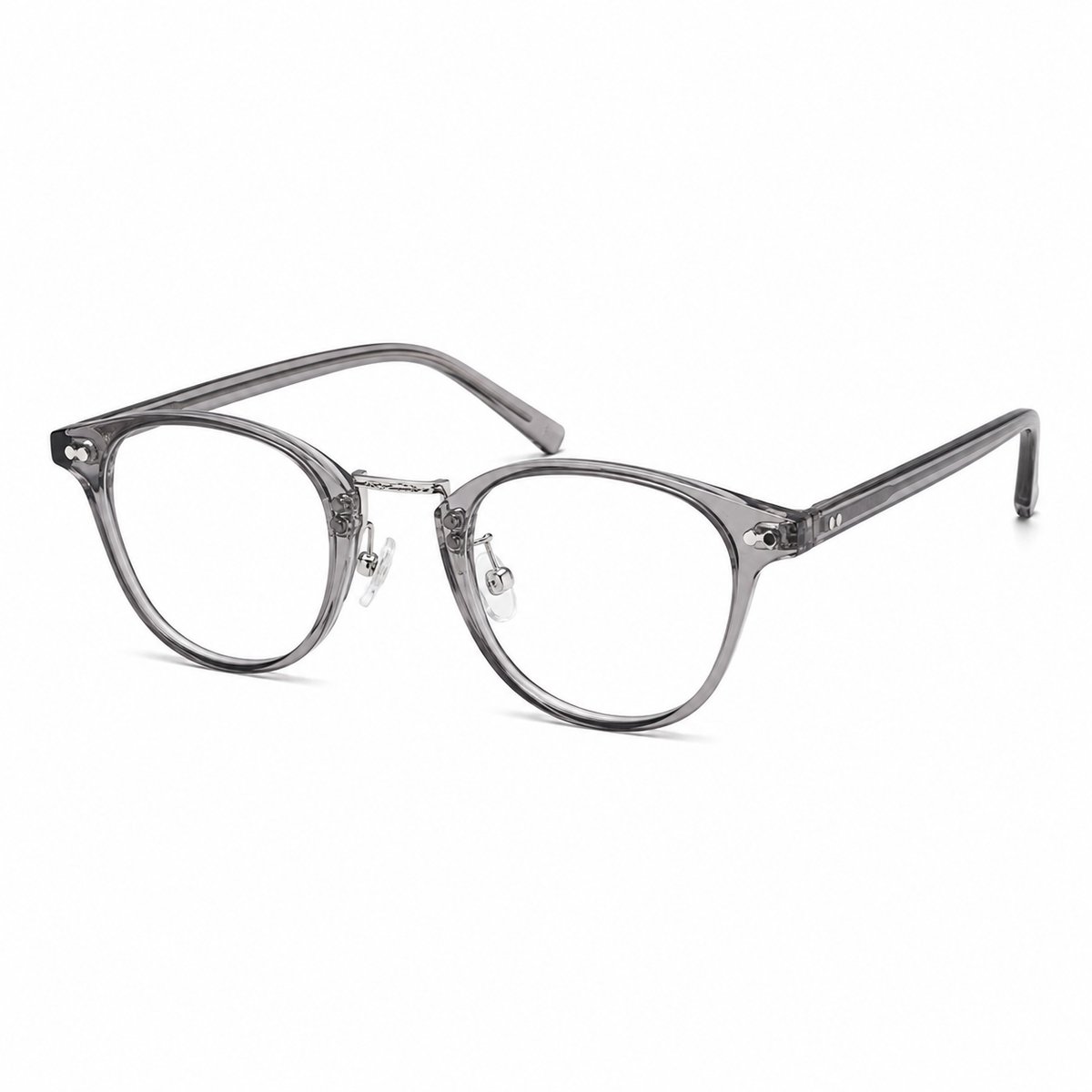 computerbril.shop® Beeldschermbril | SINØ | Grijs | Blue Filter Glasses | Anti Blauw Licht Bril Zonder Sterkte 0.00