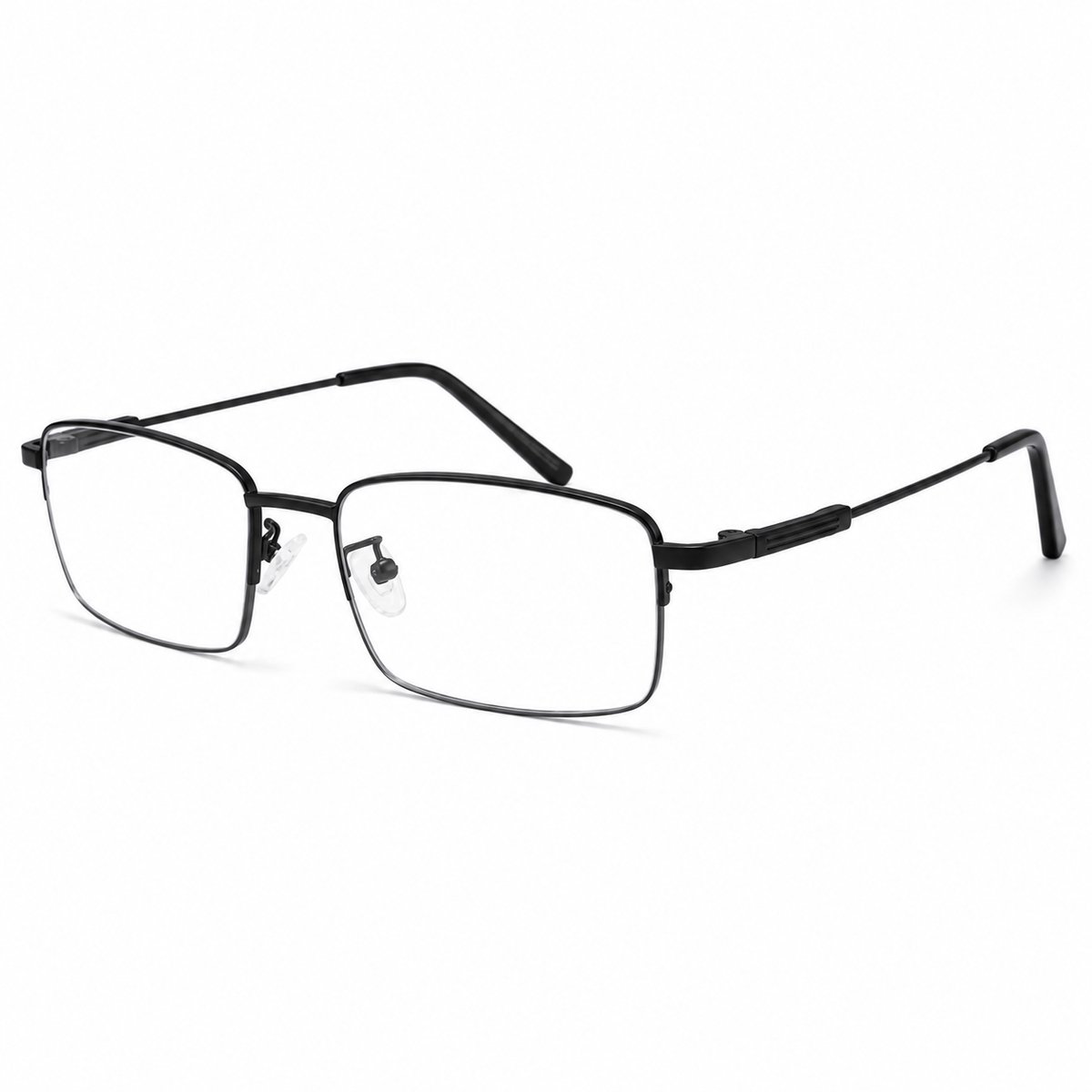 computerbril.shop® Beeldschermbril | NEIL | Zwart | Blue Filter Bril | Anti Blauw Licht Leesbril Met Sterkte +2