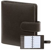 1311 KB hervulbare Pocket Agendaplanner Keta Donker bruin 1 week per 2 paginas 2026-2027-2028