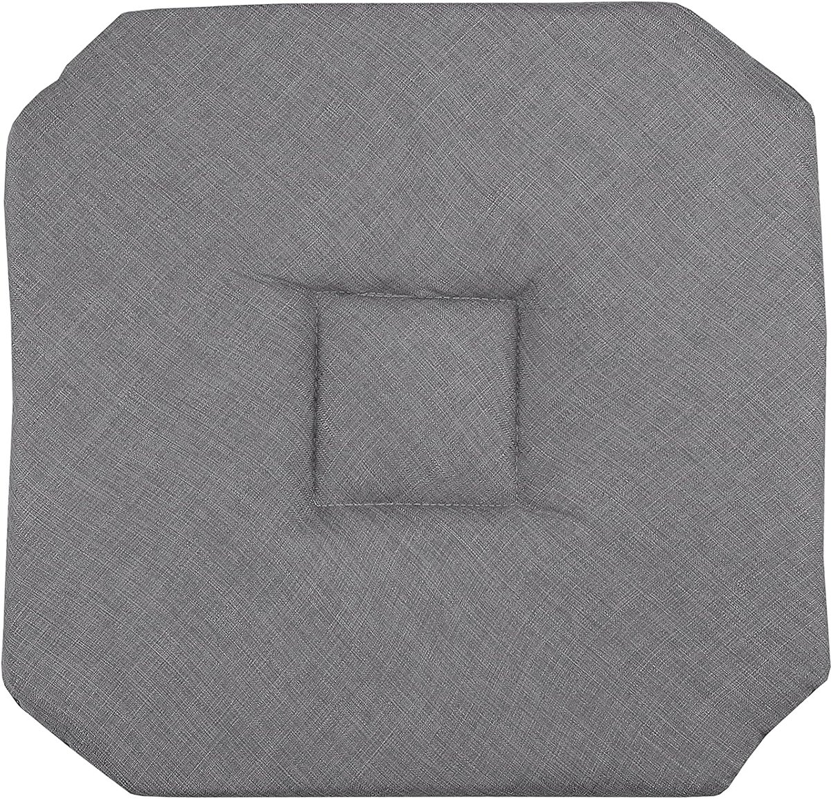 STOF Bea Stoelkussen - 40 x 40 cm - Polyester - Antraciet