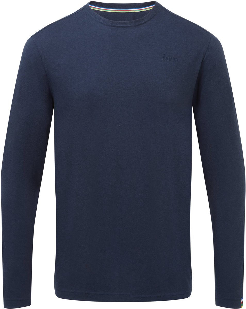 Sherpa Adventure Gear Bali heren shirt lange mouw - Rathee Blue