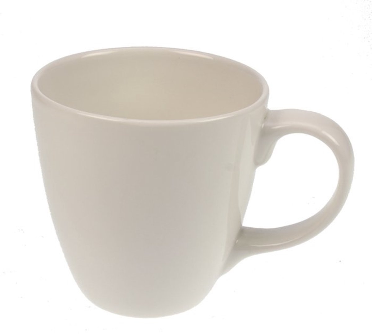 Beker wit porselein 14x10x10cm
