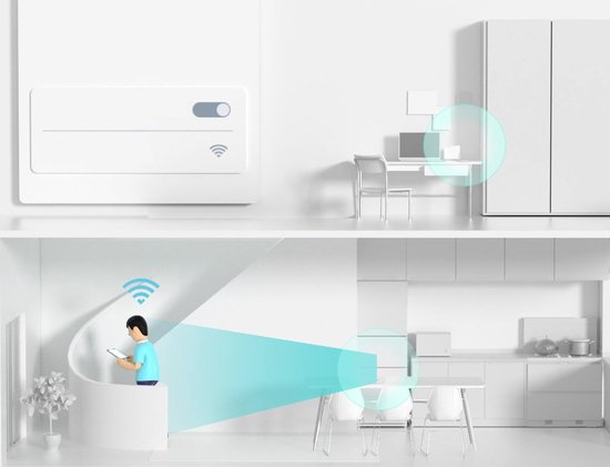 TP-Link Deco BE25 - Mesh WiFi - WiFi Versterker - WiFi 7 - 3600 Mbps - 3 pack