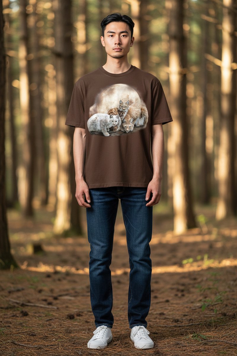 Lynx Moon The Coloured House T-shirt M