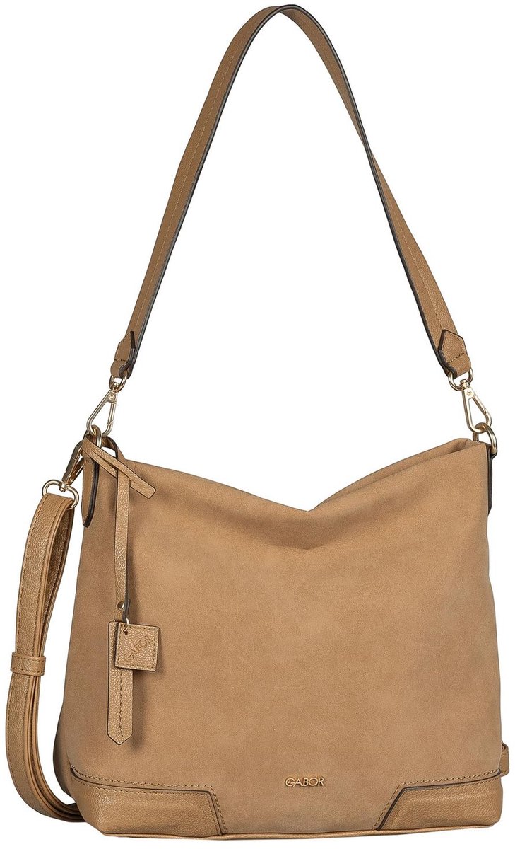 Gabor schoudertas Cira Hobo Bag Camel Lichtbruin