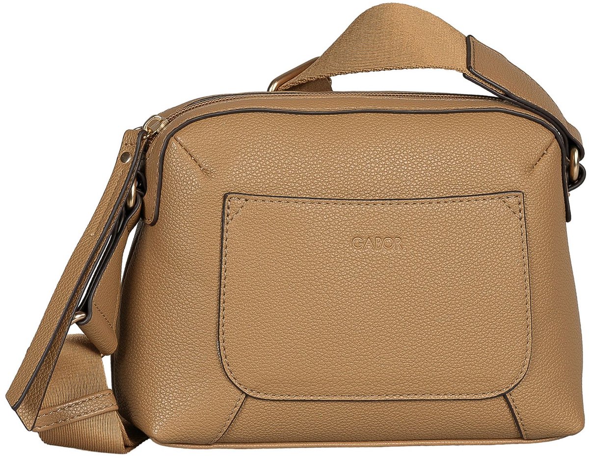 Gabor schoudertas Adira Camera Bag Camel Lichtbruin