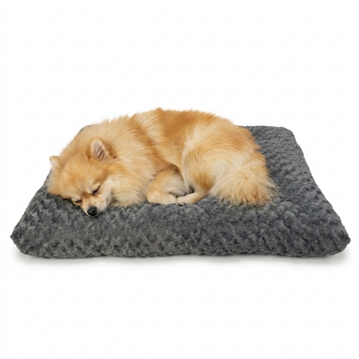 Bol.com Happysnoots Benchkussen 90 x 60 cm - Hondenkussen - Hondenbed - Grijs - Wasbaar aanbieding