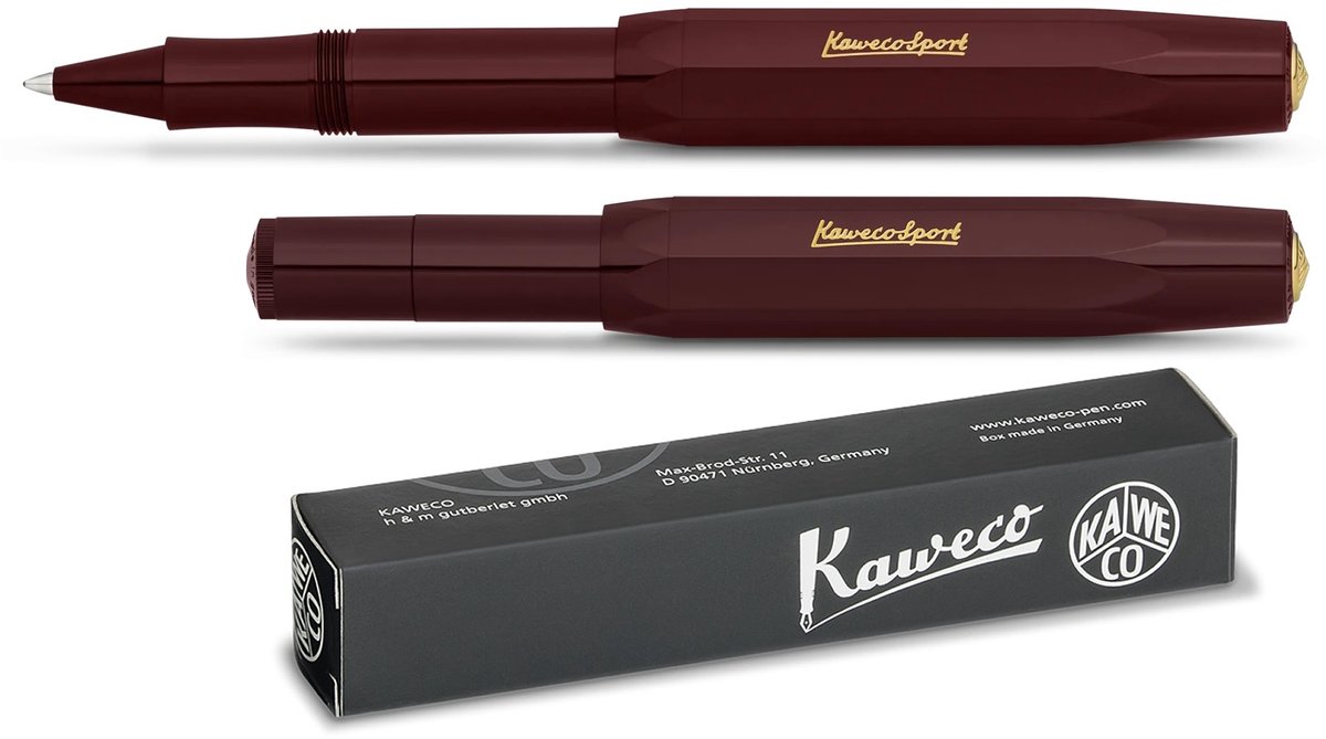 Kaweco - Rollerbalpen - Gel Roller - Sport Classic - Burgundy - M
