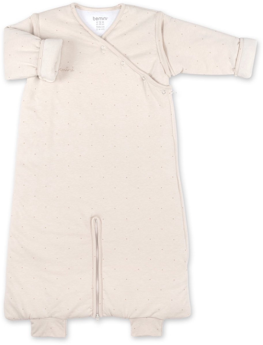 BEMINI Babyslaapzak - MAGIC BAG 4-12m - TOG 2.5 - Knus cocon - Sesame
