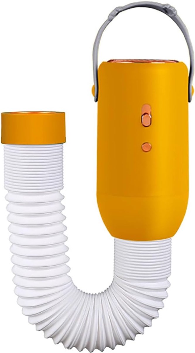 Mini draagbare dekenverwarmer, geschikt voor schoenen, kleding en dekens. (geel)