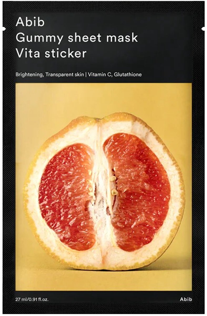 Abib Gummy Sheet Mask - Vita sticker 1stuks