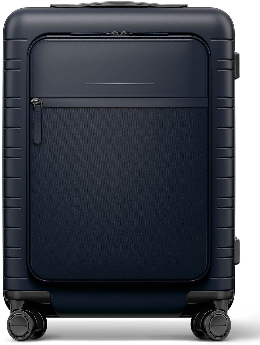 Horizn Studios trolley met laptopvak Pro M5 Cabin Trolley Night Blue donkerblauw 55cm