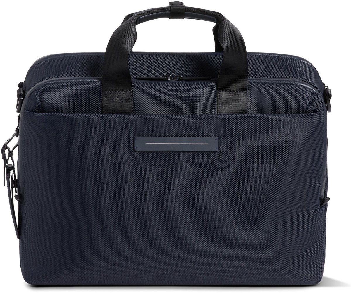Horizn Studios business tas met laptopvak Midtown Briefcase Night Blue donkerblauw
