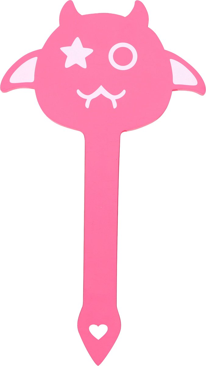 Smart Moves - Naughty Devil Paddle - Roze/Wit