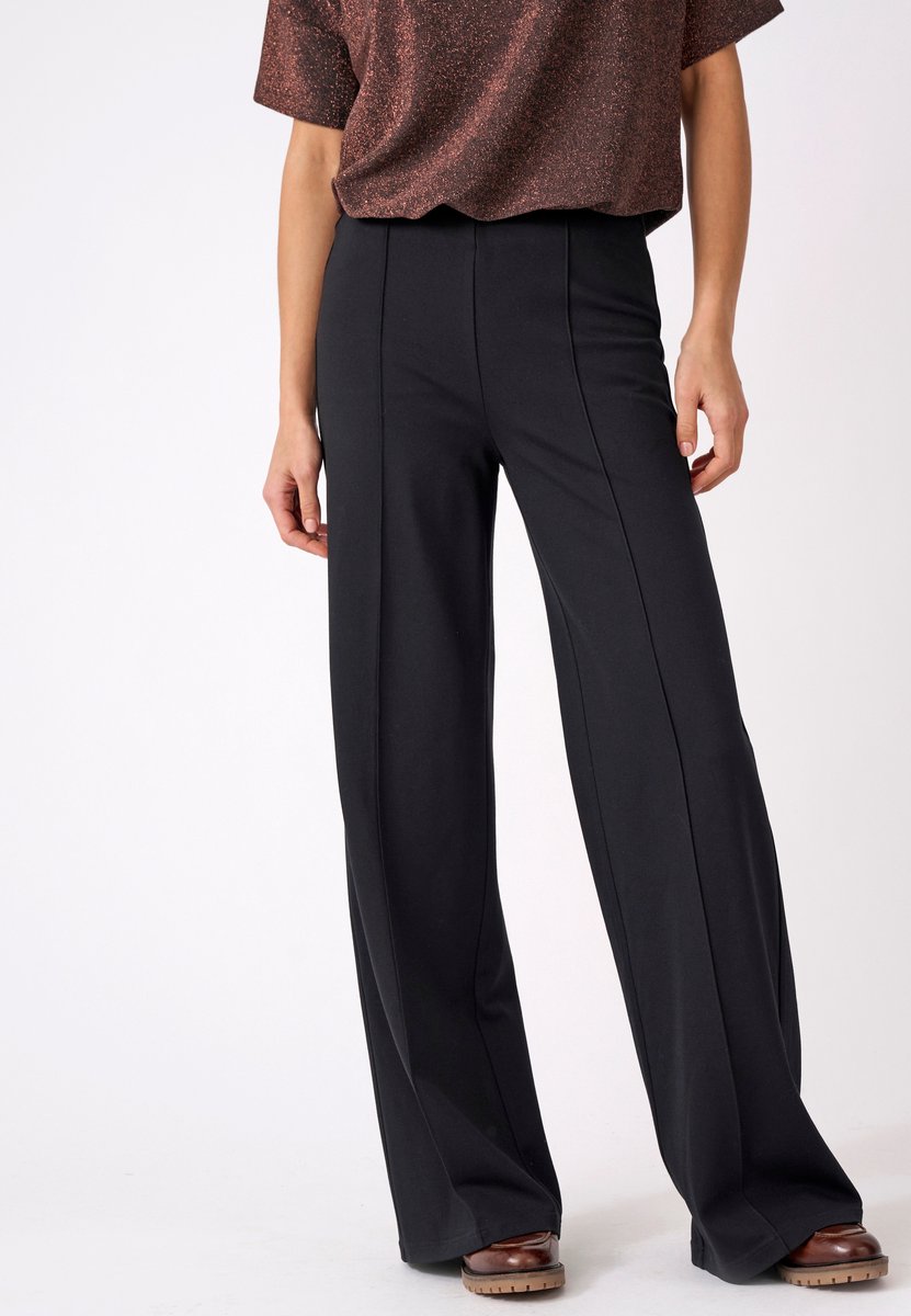 Damart - Milano-breisel pantalon Perfect Fit van Damart - Dames - Zwart - 42
