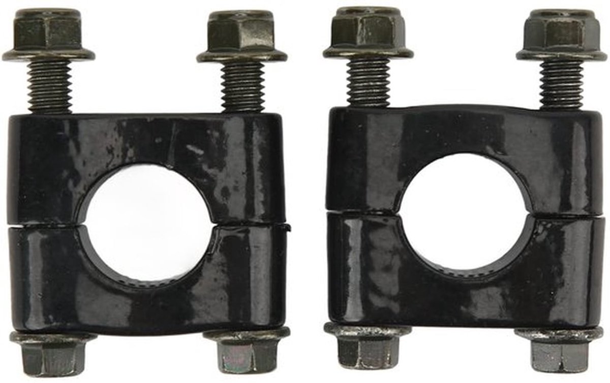 Stuurklem Universeel - 22mm - Motorfiets Beugel - Handvat Houder - Antislip - Schokbestendig - Stuurbeugel