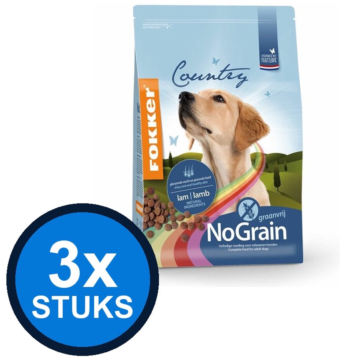 Fokker Fokker Country Dog Balance - Hondenvoer - 2,5kg
