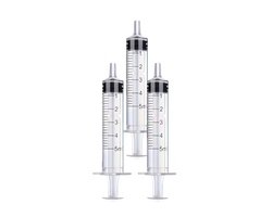 3stuks doseerspuit 5ml - Injectiespuit Zonder Naald - doseerspuiten - vloeistofspuit - vloeistofdoseerspuit