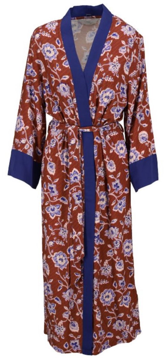 Ringella Lounge dames badjas kastanjebruin Ringella - Bruin - Maat - 50