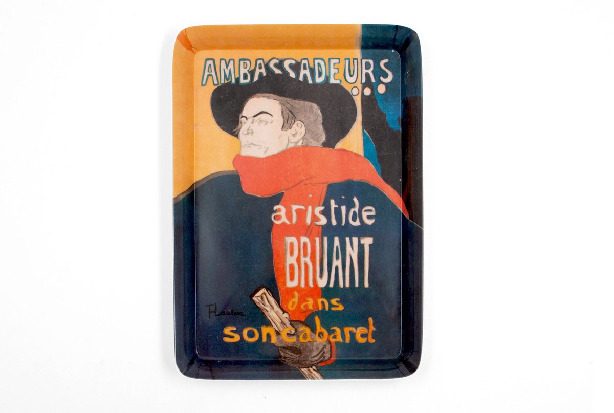 Lanzfeld - Dienblad - Mini - 21 x 14 cm - Toulouse-Lautrec - Ambassadeurs