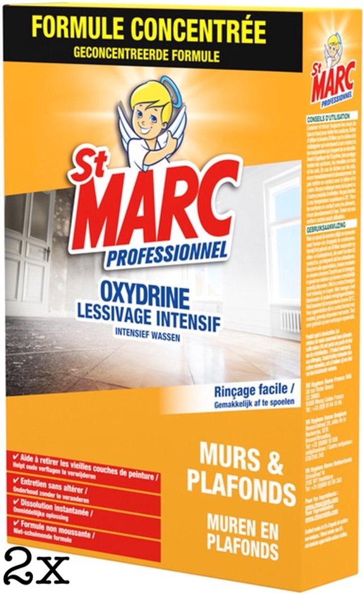 Multireingier St Marc professioneel Oxydrine poeder 2x 1kg